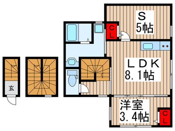 アート・フル東村山サクセスの物件間取画像